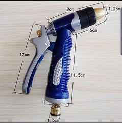 Blue Metal Pressure Water Gun | High-Pressure Spray Nozzle for Garden & Car Wash