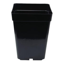 4x4 Inch Plastic Pots Set of 6 for Seedlings, Flowering & Herb Plants