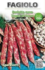 Fagiolo Borlotto Lingua di Fuoco Nano Seeds – Italian Bush Bean
