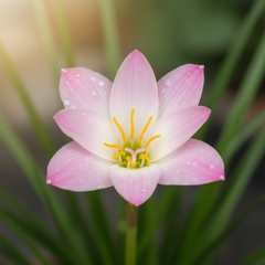 Rain Lily Hybrid RP-09 – Soft Pink Premium Bulb