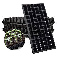 72-Hole Seedling Tray in Pakistan  Reusable Plastic Nursery Tray for Gardening & Plant Propagation