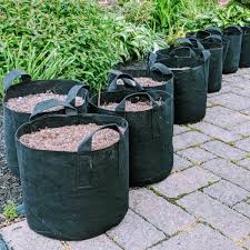 GrowMax 7 Gallon Fabric Grow Bag  Ideal for Large Vegetables, Bushy Plants & Compact Trees