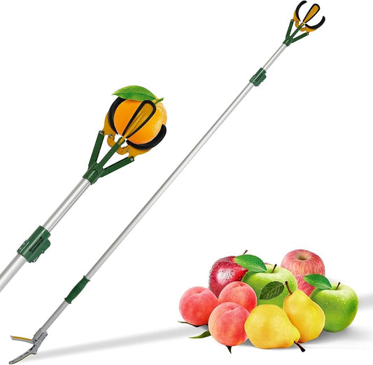 Fruit Picker Extendable Up to 3 Meters  Easy Harvesting Tool