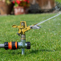 Heavy Duty Brass Sprinkler | Durable Garden Water Sprayer