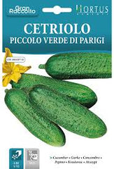 Cetriolo Piccolo Verde di Parigi Seeds – Parisian Pickling Cucumber