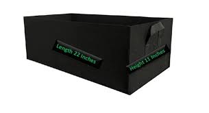 GrowBed Kiyari Bag  11x22 Inches Fabric Planter for Leafy Greens, Spices & Flowers