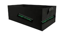 GrowBed Kiyari Bag  11x22 Inches Fabric Planter for Leafy Greens, Spices & Flowers