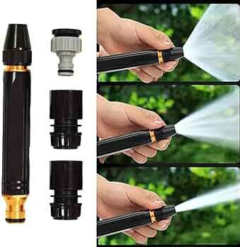 Imported Water Pressure Gun  High-Pressure Spray Nozzle for Car Wash & Garden