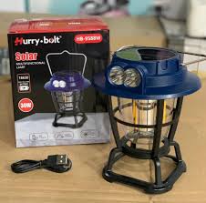 Hurry.Bolt HB-9588W Solar Light (30W, USB Charging, 3 Light Sources)