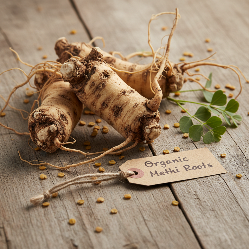 rganic Methi Roots (Dried Fenugreek Roots) – Natural Herbal Health Tonic