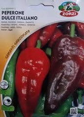 Peperone Dulce Italiano Seeds – Sweet Italian Pepper for Kitchen Gardens
