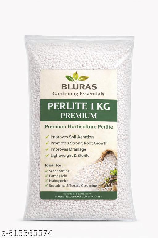Imported Perlite for Plants (1 kg) | Premium Soil Aerator & Root Booster