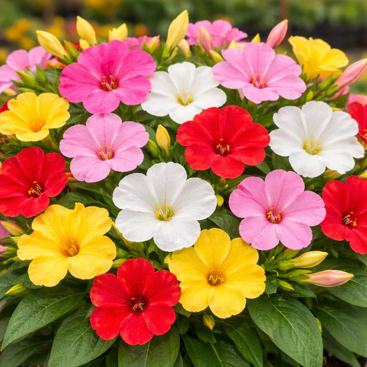 Petunia Hybrida Mix Seeds in Pakistan  Colorful Flower Seeds for Pots & Gardens