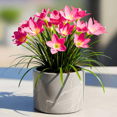 Rain Lily Pink (Bulbs) Elegant Blooms for Every Garden