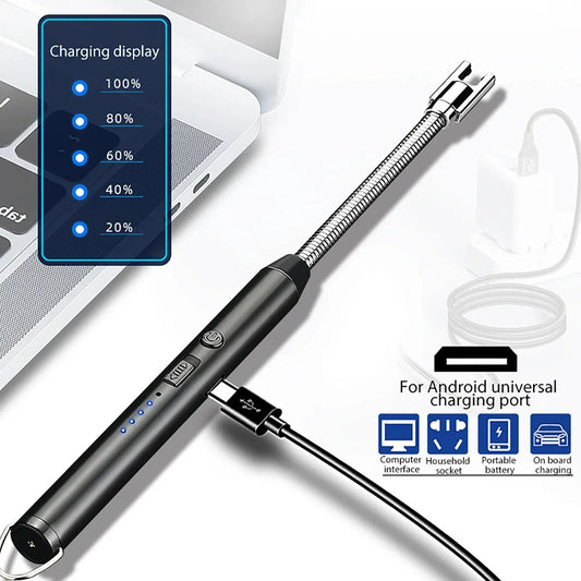 Rechargeable Lighter  Windproof, USB Rechargeable & Eco-Friendly