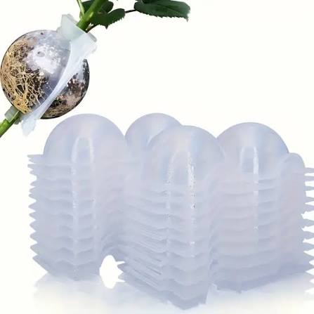 Transparent Air Layering Cups (10 cm) | Easy Plant Propagation Tools