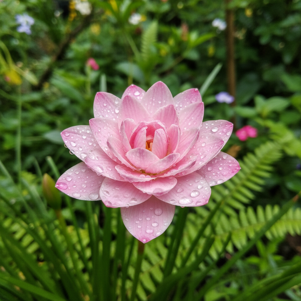 Double Lotus Rain Lily – Rare Double Bloom Ornamental Lily