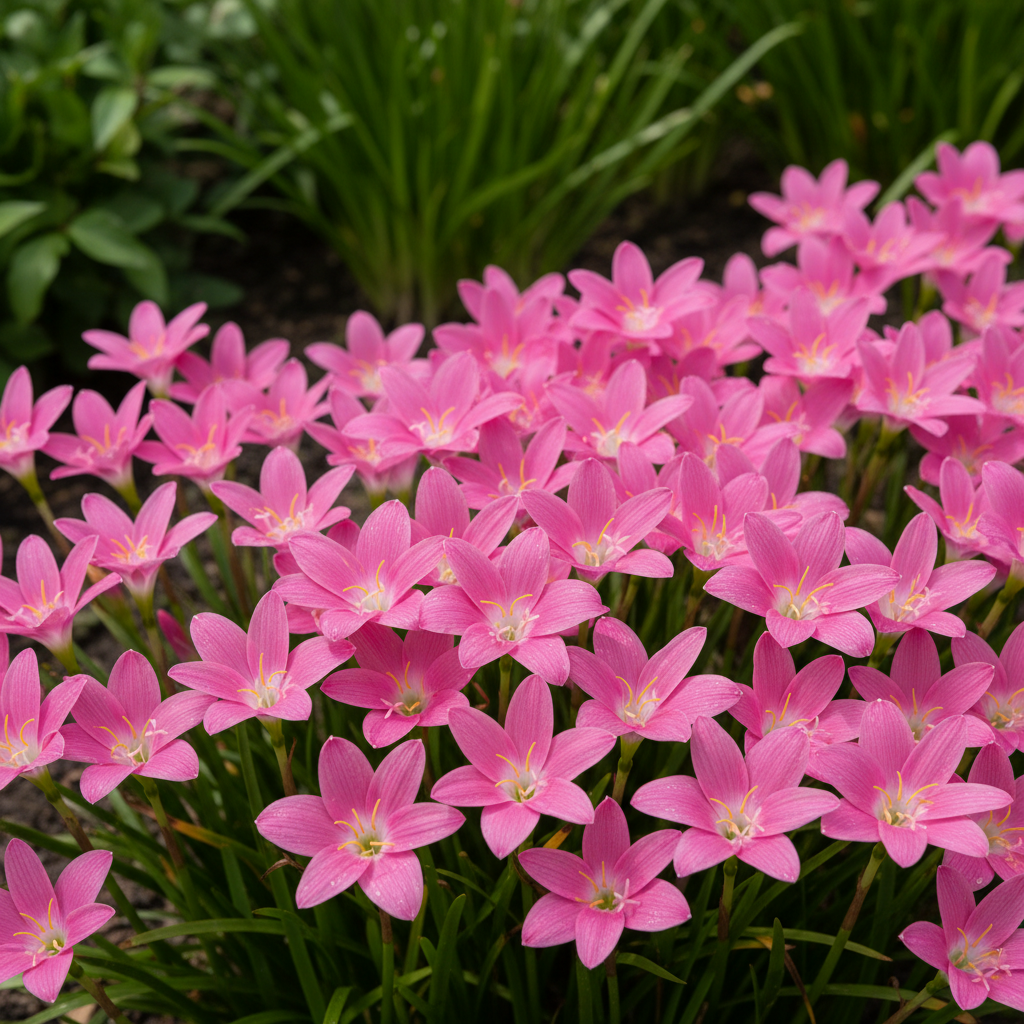 Rain Lily Hybrid Parade – Bright Pink Premium Bulb