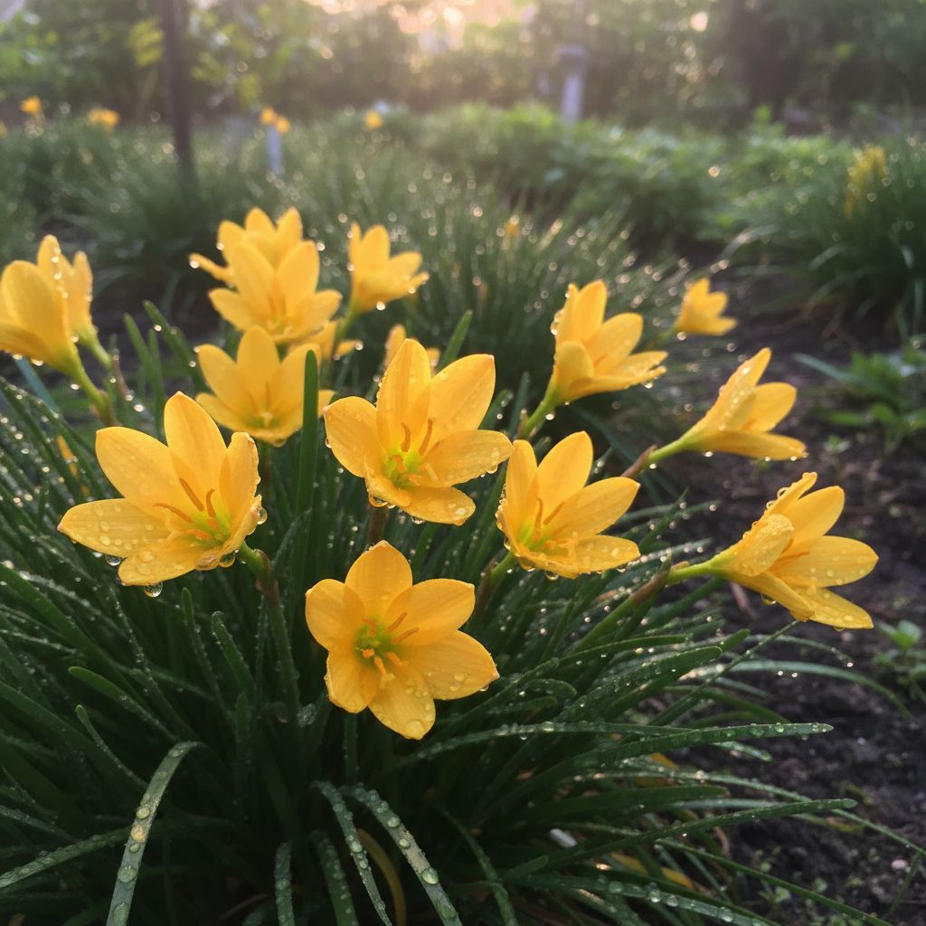 Rain Lily Hybrid Prado – Bright Yellow Premium Bulb