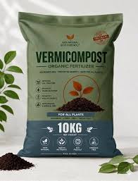 Vermicompost Plant Food  10kg Bag (Organic, Nutrient-Rich Fertilizer)