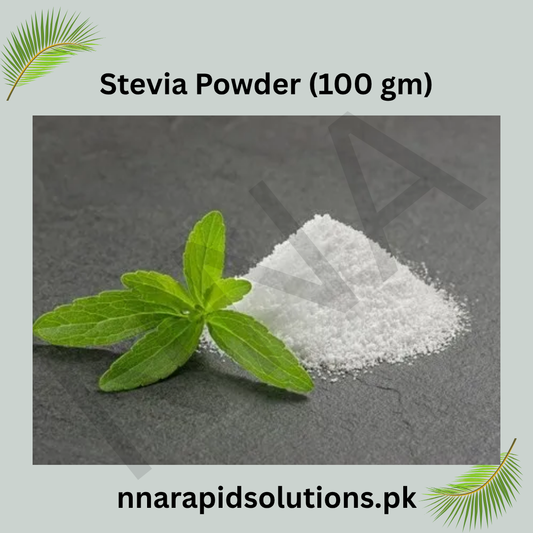 Stevia Powder 100gm  100% Natural Sweetener for Healthy Living