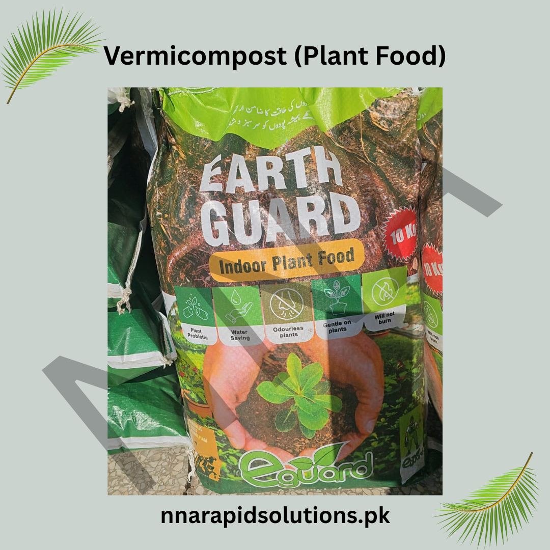 Vermicompost Plant Food  10kg Bag (Organic, Nutrient-Rich Fertilizer)