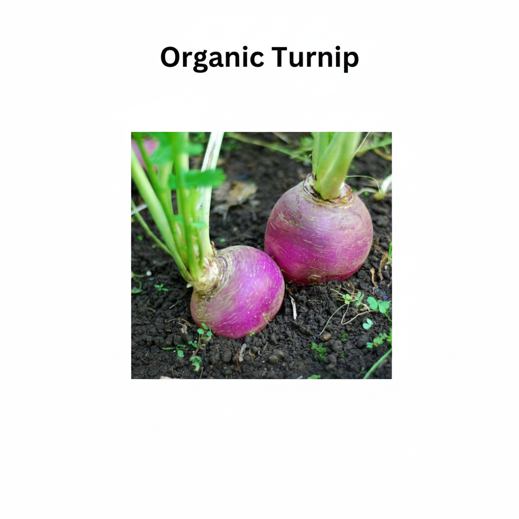 Buy Organic Turnip Seeds (Shaljam)  Winter Vegetable for Pakistan