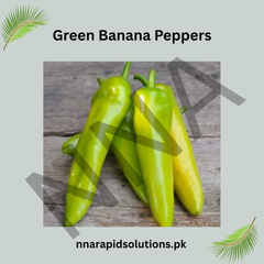 Green Banana Pepper Seeds (Hybrid) – Mild Chili for Kitchen Gardens
